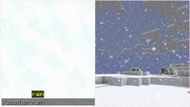 Enter the weather command to make it snow manually (Image via Mojang Studios)